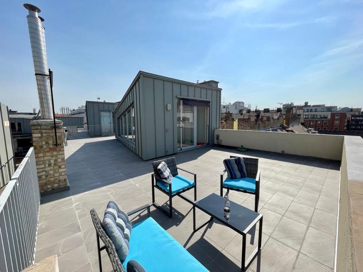 Penthouse W Private Rooftop And Free Parking Budapeszt Zewnętrze zdjęcie