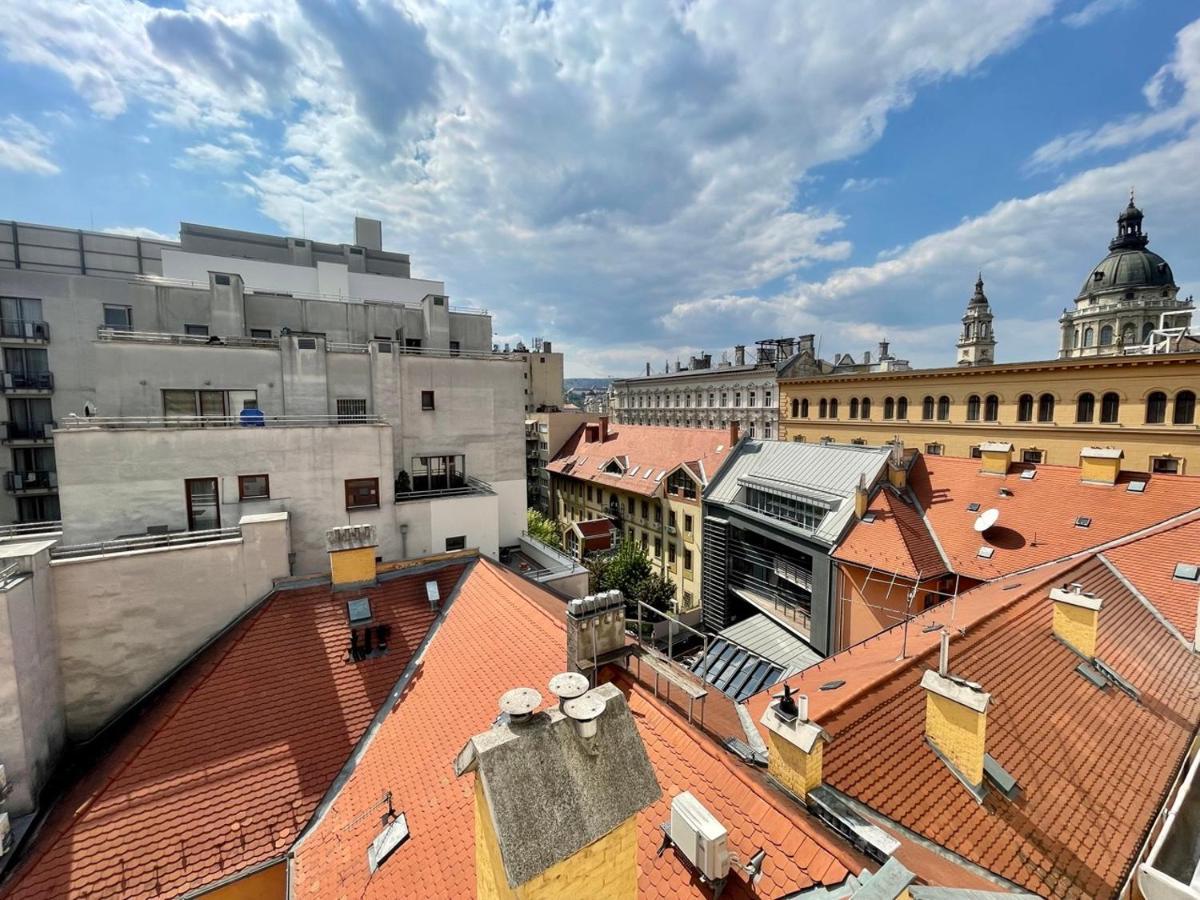Penthouse W Private Rooftop And Free Parking Budapeszt Zewnętrze zdjęcie
