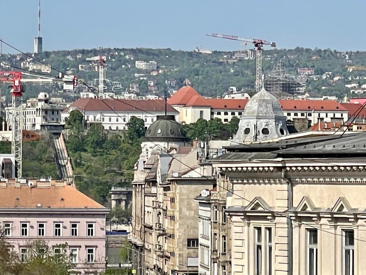 Penthouse W Private Rooftop And Free Parking Budapeszt Zewnętrze zdjęcie