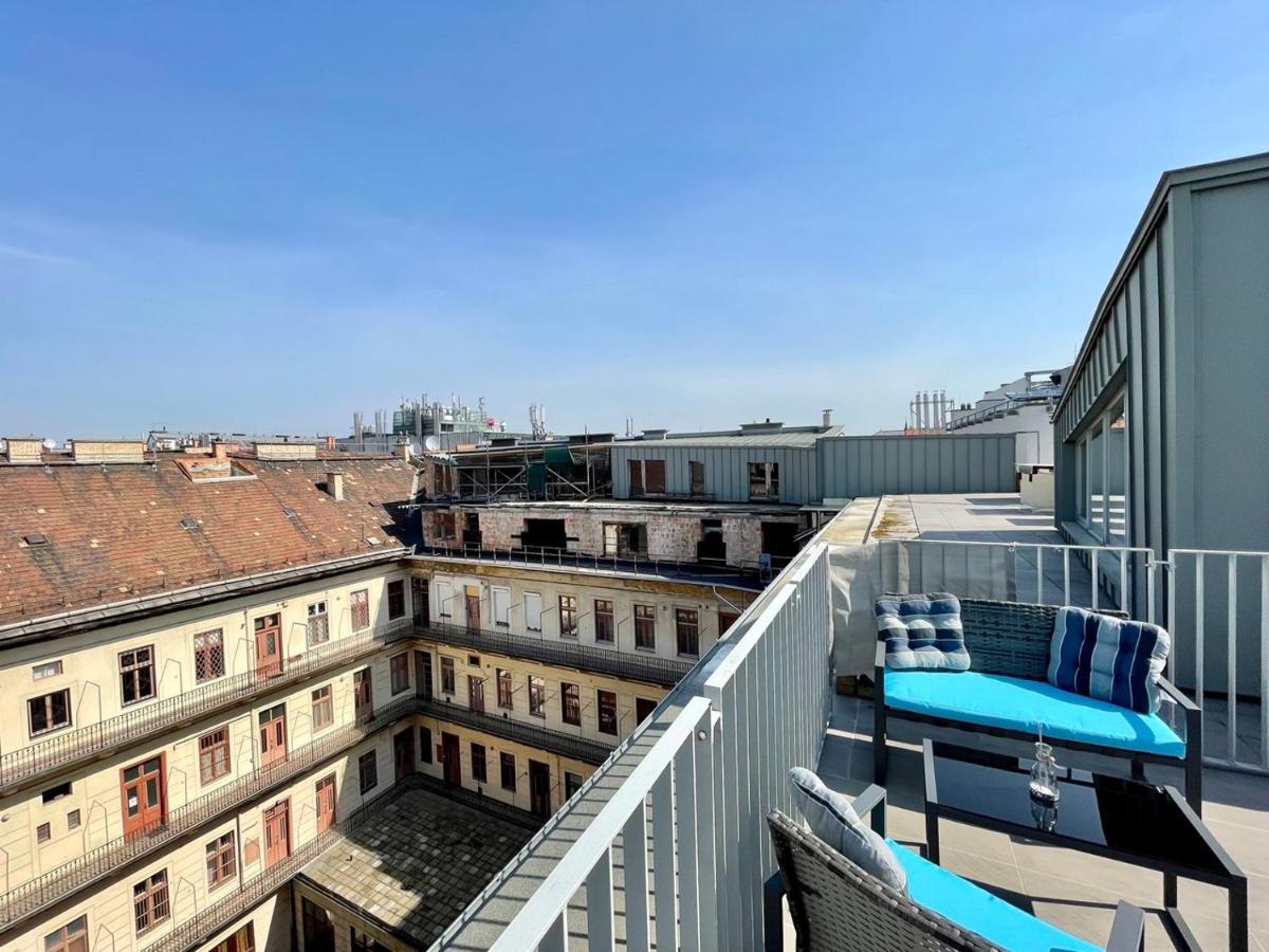 Penthouse W Private Rooftop And Free Parking Budapeszt Zewnętrze zdjęcie