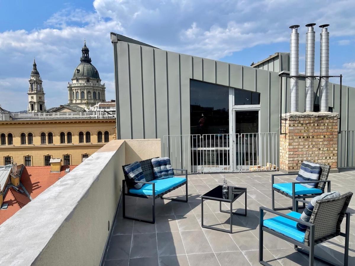 Penthouse W Private Rooftop And Free Parking Budapeszt Zewnętrze zdjęcie