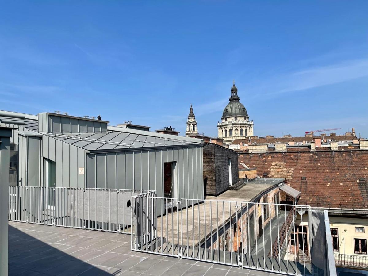 Penthouse W Private Rooftop And Free Parking Budapeszt Zewnętrze zdjęcie